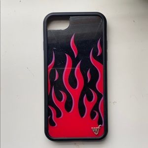 iPhone 8 wildflower flame case